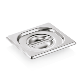 Couvercle GN 1/6 inox chromé