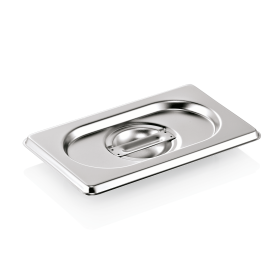 Couvercle GN 1/9 inox chromé
