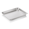 Bac gastro GN 2/1 inox chromé - Profondeur 65 mm