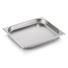Bac gastro GN 2/3 inox chromé - Profondeur 40 mm