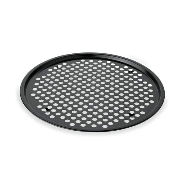 Plaque à pizza perforée - Acier antiadhésif - Ø 33 cm