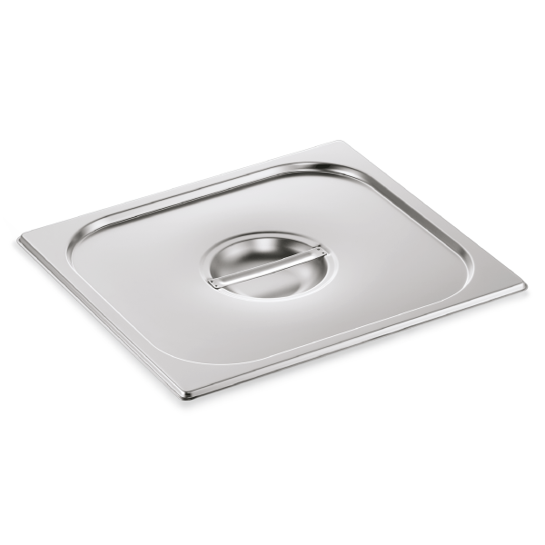 Couvercle GN 2/3 inox chromé