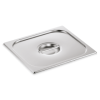 Couvercle GN 2/3 inox chromé