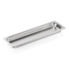 Bac gastro GN 2/4 inox chromé - Profondeur 40 mm