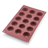 Moule silicone petit four 15 empreintes - 30 x 17,5 cm