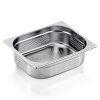 Bac gastro GN 1/2 perforé inox chromé - Profondeur 100 mm (lot de 6)