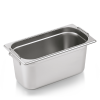 Bac gastro GN 1/3 inox chromé avec poignées tombantes - Profondeur 150 mm